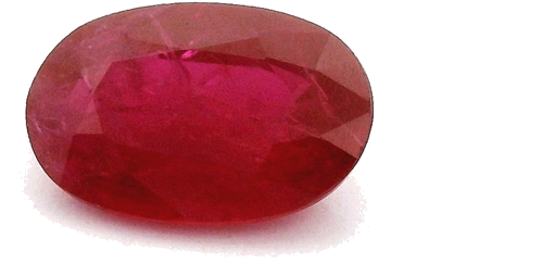 0.53 carat RED Oval Rubinas (1)