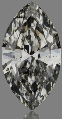 0.26 carat F-SI2 Natūralus Marquise Deimantas (1)