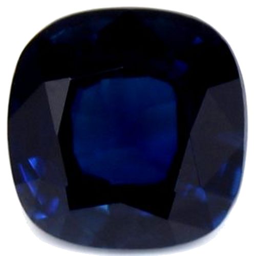 0.57 carat BLUE Cushion Safyras (1)