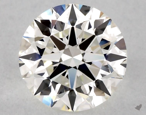0.61 carat I-VS2 Excellent cut Natūralus Round Deimantas (1)
