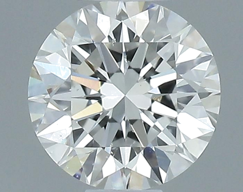 0.44 carat H-SI1 Excellent cut Natūralus Round Deimantas (1)