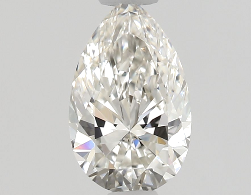 0.5 carat H-VS1 Natūralus Pear Deimantas (1)