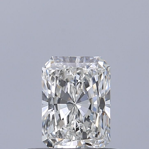 0.43 carat F-VVS1 Natūralus Radiant Deimantas (1)