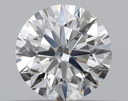 0.5 carat J-SI2 Excellent cut Natūralus Round Deimantas (1)