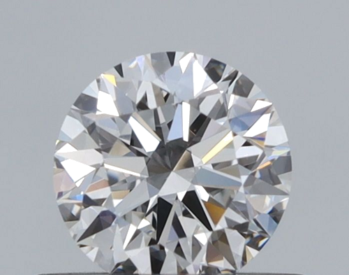 0.5 carat F-VVS1 Excellent cut Natūralus Round Deimantas (1)