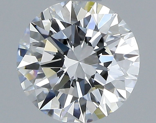 0.59 carat F-VVS2 Excellent cut Natūralus Round Deimantas (1)