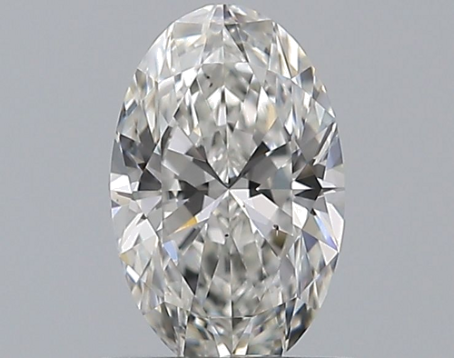 0.51 carat F-SI1 Natūralus Oval Deimantas (1)