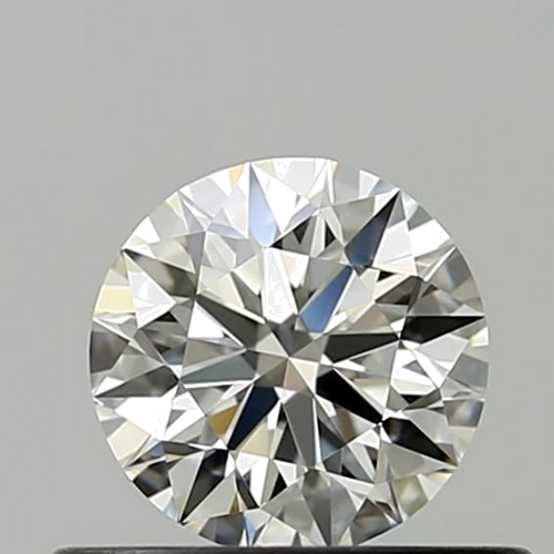 0.45 carat H-VVS1 Excellent cut Natūralus Round Deimantas (1)