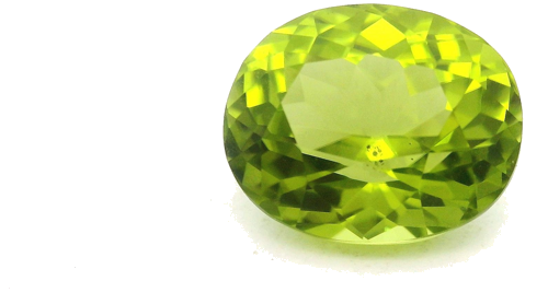 3.36 carat GREEN Oval Peridot (1)