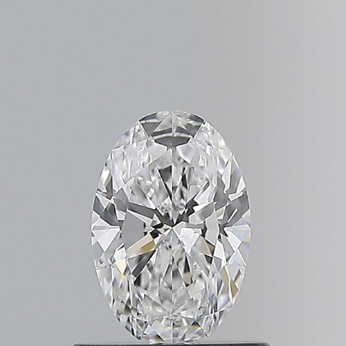 0.6 carat D-VVS1 Natūralus Oval Deimantas (1)