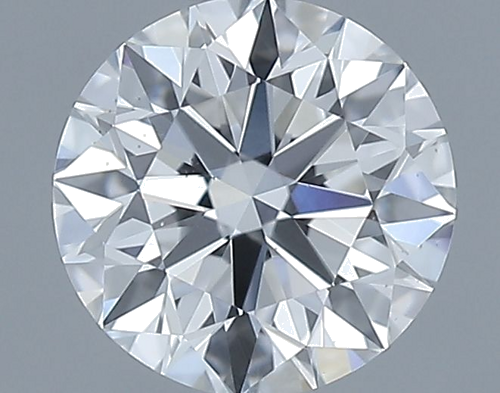 0.51 carat E-VS2 Excellent cut Natūralus Round Deimantas (1)