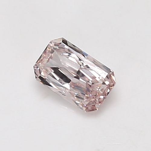 0.5 carat Fancy Light Pink-VS2 Natūralus Radiant Deimantas (1)