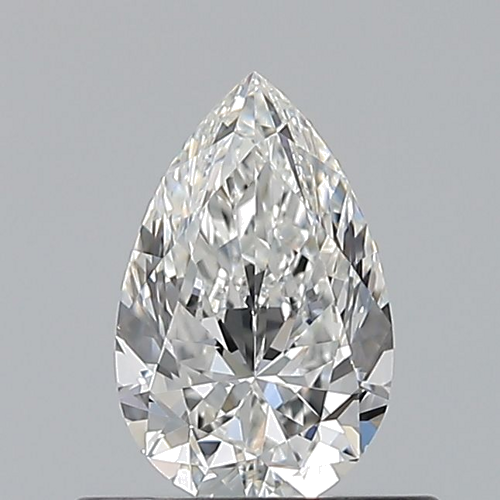 0.52 carat F-VS1 Natūralus Pear Deimantas (1)