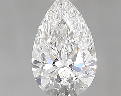 0.36 carat F-VVS2 Natūralus Pear Deimantas (1)