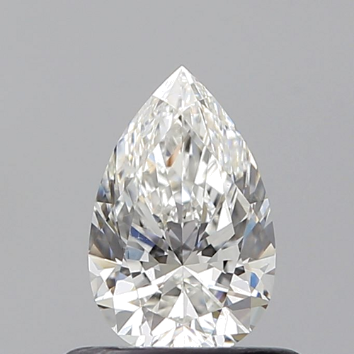 0.51 carat G-VS2 Natūralus Pear Deimantas (1)
