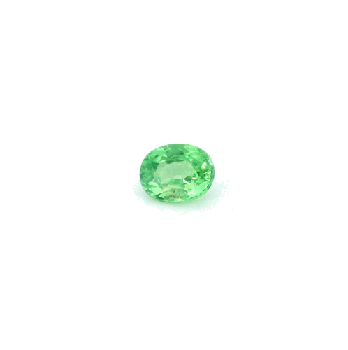0.52 carat GREEN Oval Garnet (1)