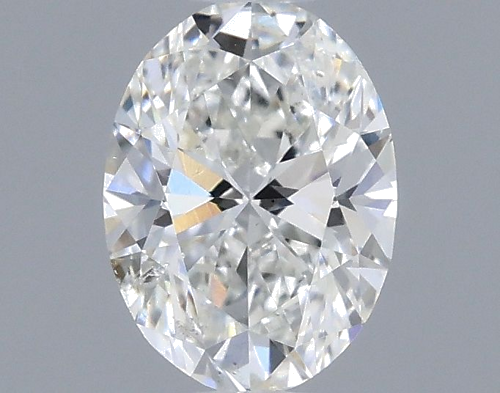 0.47 carat H-SI2 Natūralus Oval Deimantas (1)