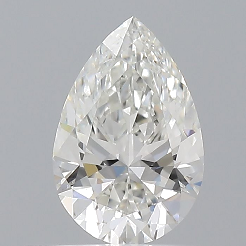 0.44 carat G-VS2 Natūralus Pear Deimantas (1)