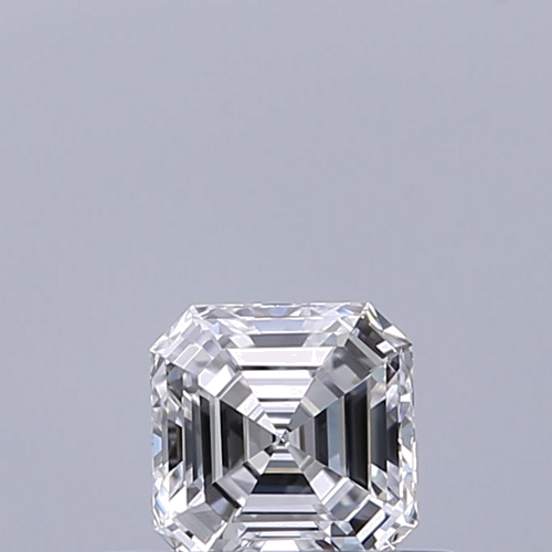 0.32 carat D-VVS1 Natūralus Asscher Deimantas (1)