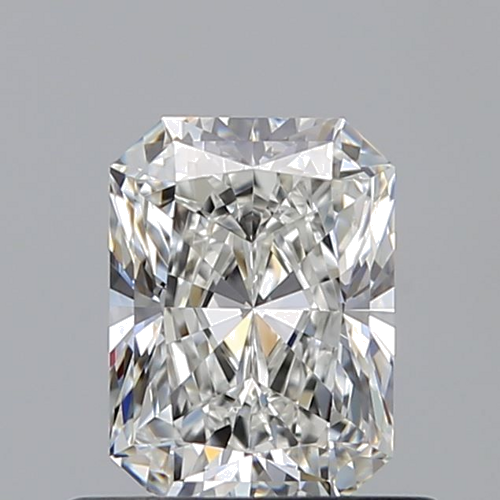0.67 carat G-VVS2 Natūralus Radiant Deimantas (1)