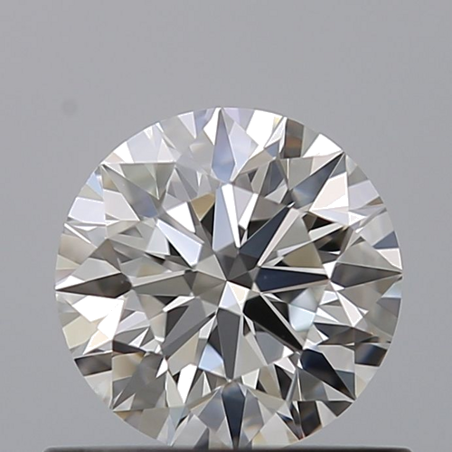 0.66 carat F-VVS1 Excellent cut Natūralus Round Deimantas (1)
