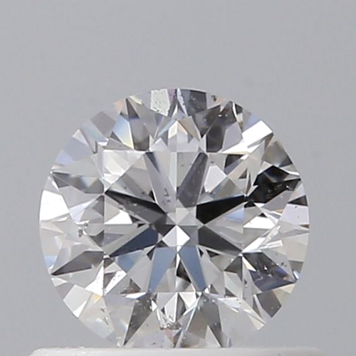 0.5 carat D-SI2 Very Good cut Natūralus Round Deimantas (1)