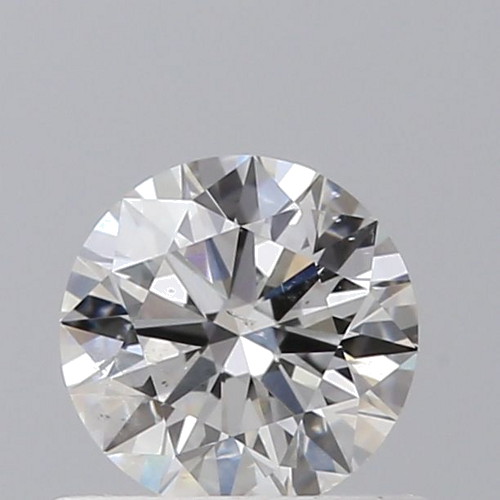 0.5 carat F-SI2 Excellent cut Natūralus Round Deimantas (1)