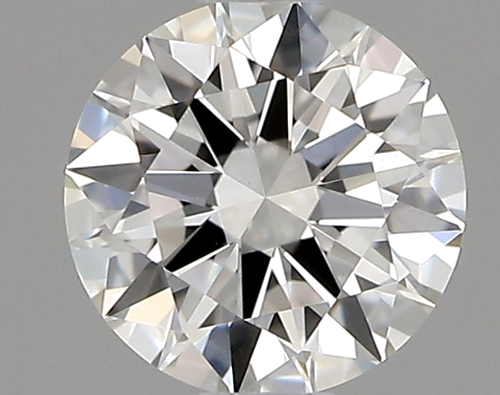 0.41 carat F-VVS2 Excellent cut Natūralus Round Deimantas (1)