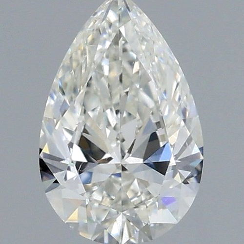 0.4 carat I-VS2 Natūralus Pear Deimantas (1)