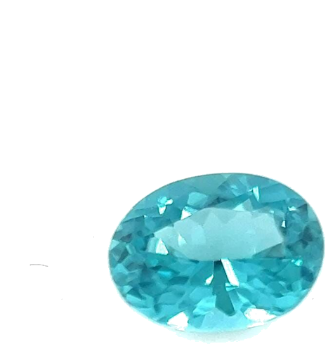0.38 carat BLUE Oval Tourmaline (1)