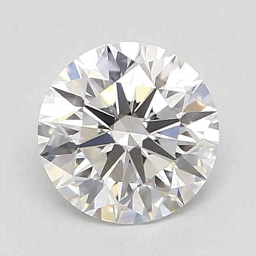 0.38 carat F-VVS1 Excellent cut Natūralus Round Deimantas (1)