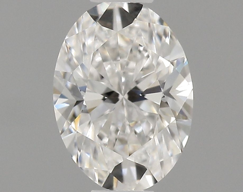 0.39 carat F-VVS2 Natūralus Oval Deimantas (1)
