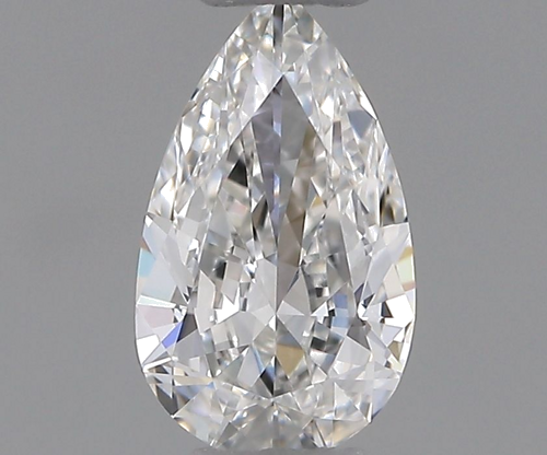 0.4 carat E-VVS2 Natūralus Pear Deimantas (1)
