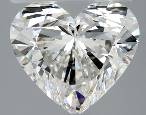 2.54 carat H-VVS1 Natūralus Heart Deimantas (1)