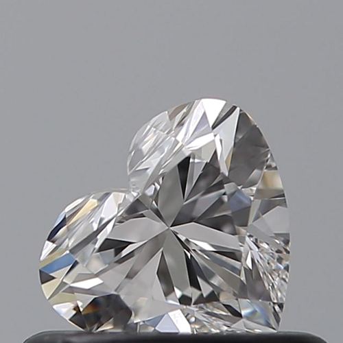 0.42 carat D-VVS2 Natūralus Heart Deimantas (1)