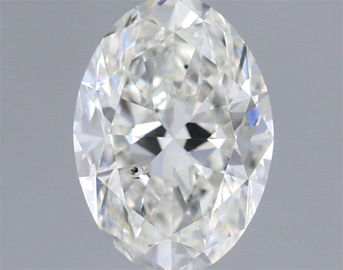 0.51 carat H-SI1 Natūralus Oval Deimantas (1)