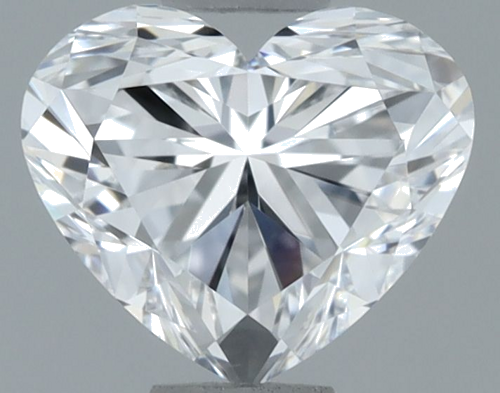 1.0 carat D-IF Natūralus Heart Deimantas (1)