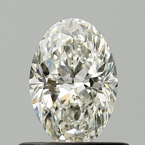 0.6 carat I-VS2 Natūralus Oval Deimantas (1)
