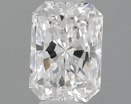 0.5 carat F-VVS1 Natūralus Radiant Deimantas (1)