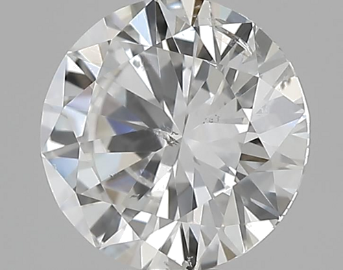 0.5 carat E-SI2 Very Good cut Natūralus Round Deimantas (1)
