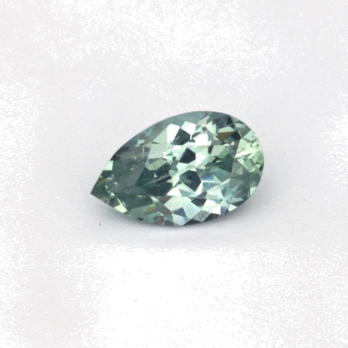 0.23 carat GREEN Pear Safyras (1)