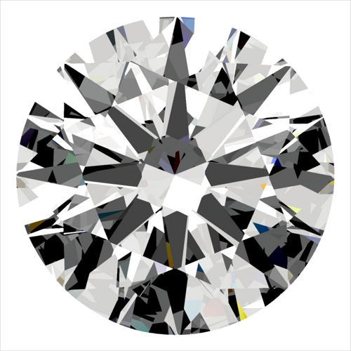 0.31 carat F-VVS2 Excellent cut Natūralus Round Deimantas (1)