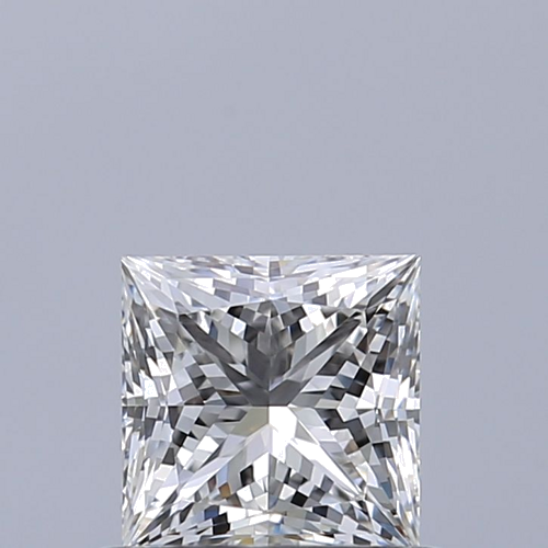 0.56 carat F-VVS1 Natūralus Princess Deimantas (1)