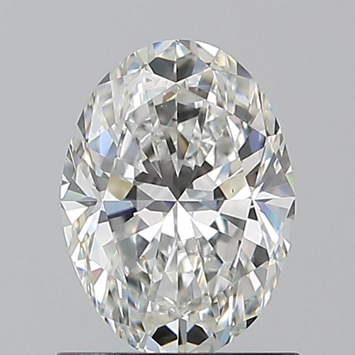 1.01 carat F-VS2 Natūralus Oval Deimantas (1)