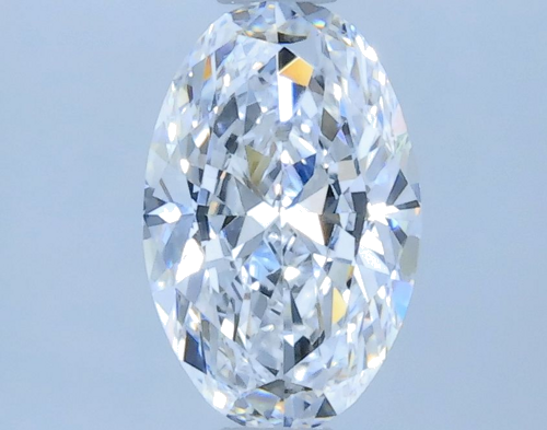 0.57 carat D-IF Natūralus Oval Deimantas (1)
