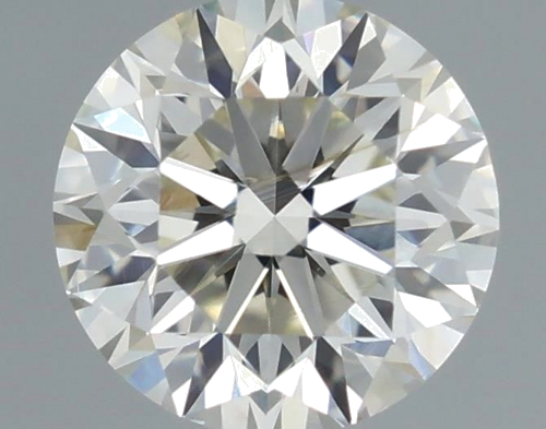 0.5 carat K-VVS2 GD cut Natūralus Round Deimantas (1)