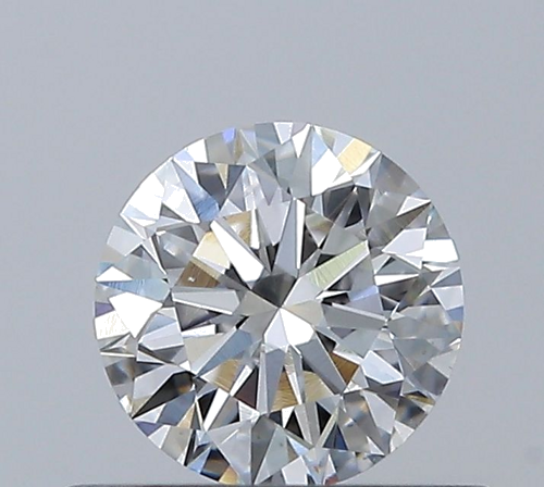0.43 carat F-SI1 Excellent cut Natūralus Round Deimantas (1)