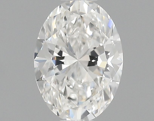 0.5 carat F-VVS2 Natūralus Oval Deimantas (1)