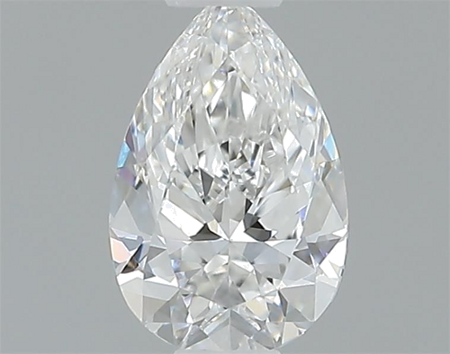 0.3 carat E-VVS1 Natūralus Pear Deimantas (1)