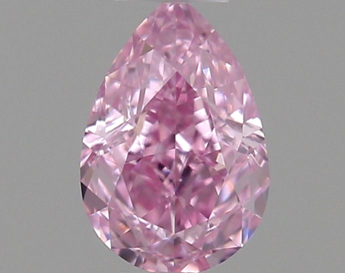 0.2 carat Fancy Intense Pink Purple-VS1 Natūralus Pear Deimantas (1)